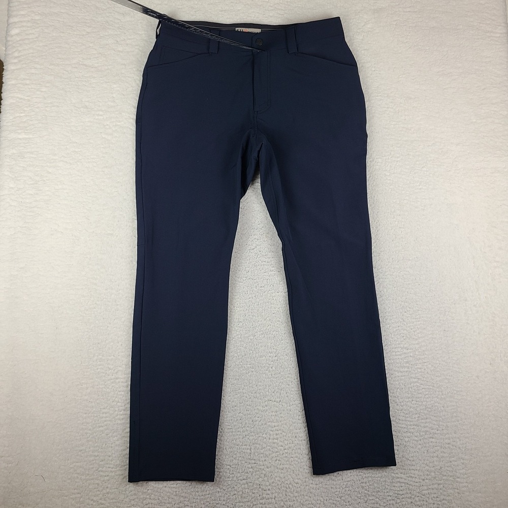 5.11 Tactical Bravo Pants Mens 35x32 Blue Navy Slim Straight Performance 74522